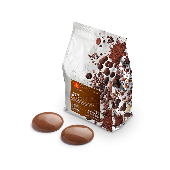 Молочный шоколад в каллетах ICAM Реджина 35%