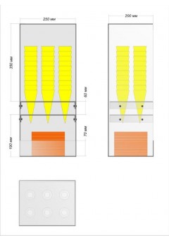 Подставка для рожков пластиковая