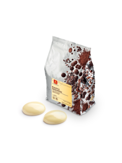 Кондитерский белый шоколад в каллетах ICAM Edelweiss 15 кг