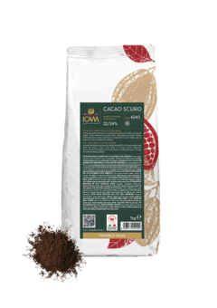 Горький какао-порошок 22/24 ICAM 5 кг