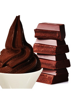 Мягкое мороженое со вкусом экстра чёрного шоколада COMPRITAL Speedy Ciocco Elvetia Extra Bitter