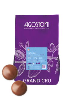 Молочный шоколад в каллетах ICAM Перу 39%