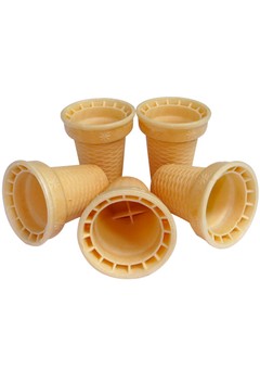 Вафельный стаканчик факел