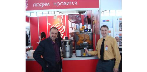 Компания «Людям нравится» приняла участие в выставке «БИСТРО,БАР,РЕСТОРАН 2011»