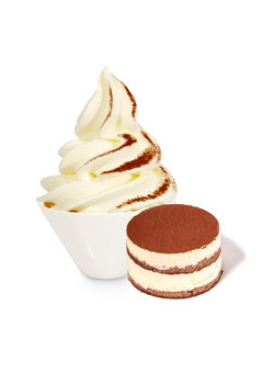 Мягкое мороженое со вкусом тирамису COMPRITAL Speedy Tiramisu
