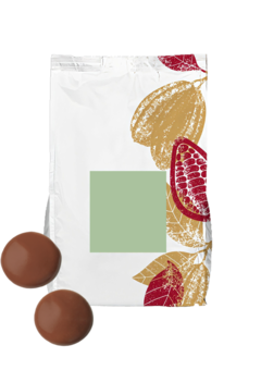 Глазурь молочная кондитерская в дропсах ICAM