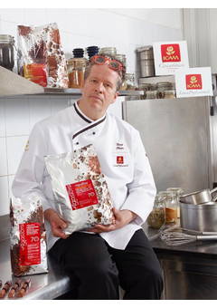 Официальный представитель итальянского профессионального шоколада ICAM Эрнст Кнам