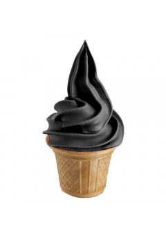 Мягкое мороженое черное ванильное SOFT BLACK MAMBA VANILLA