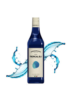 Сироп тропический голубой