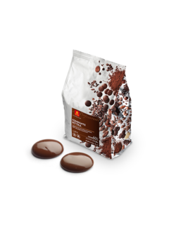 Горький шоколад в каллетах 60% ICAM Bittra для горячего шоколада