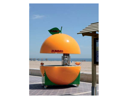 Передвижной торговый киоск ZUMMO ZKC