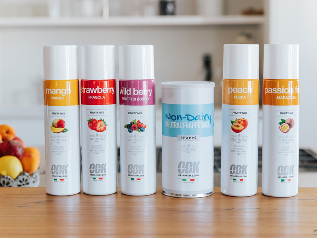 Фруктовые пюре ODK в ассортименте