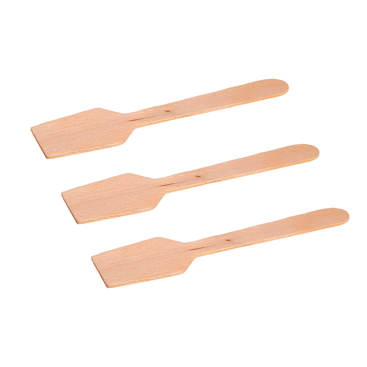 Лопатки одноразовые деревянные 9,5 см
